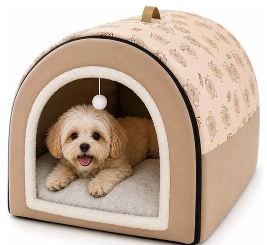 Hundehütte Hundehaus Katzenhaus Hundebett Hundehöhle Hundekorb Hundesofa L