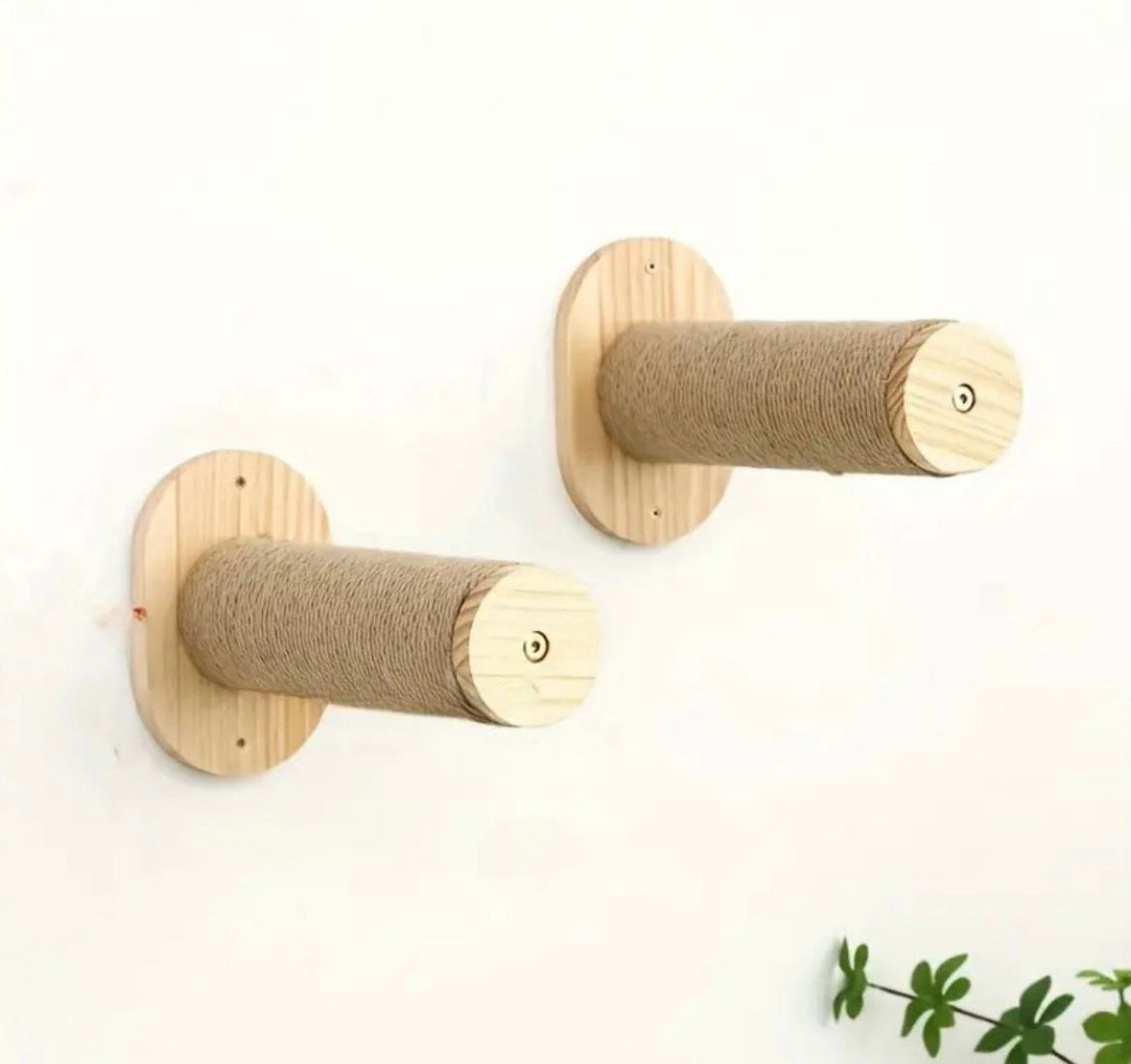 Katzen Kletterwand mit Katzenhängematte, Kratzbaum, Liegeplatz & 2 Kratztreppen