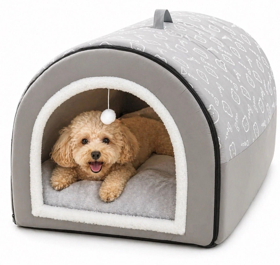 Hundehütte Hundehaus Katzenhaus  Hundebett Hundehöhle Hundekorb Hundesofa  L
