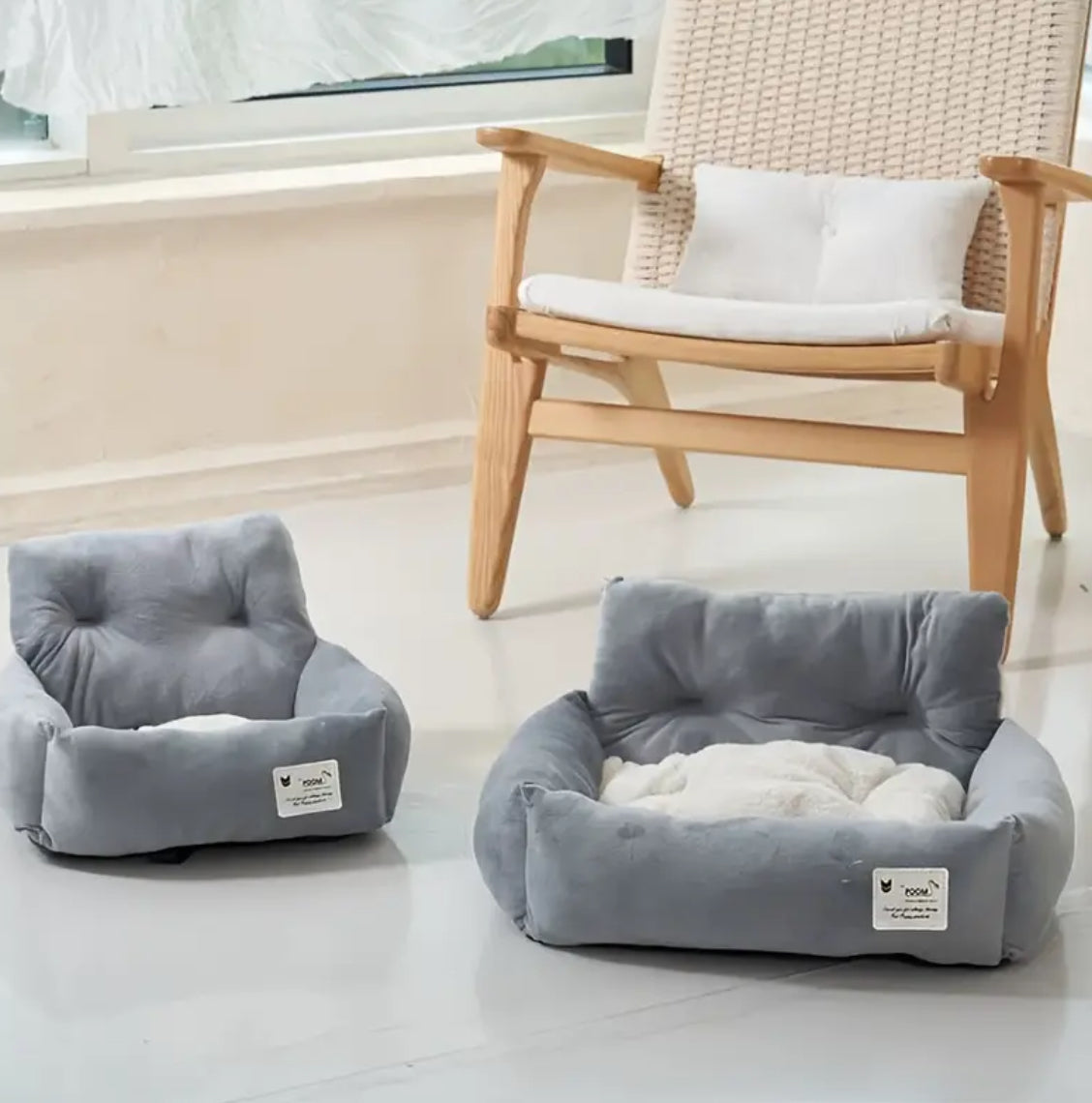 Hundeautositz Hundebett Hundekorb Hundesitz kleine Hunde&Katzen waschbar Größe L